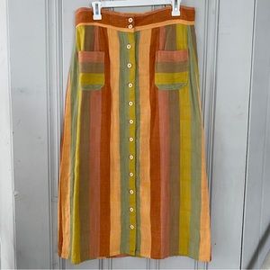 Ace and Jig Bo Skirt in Sorbet/Citrus
